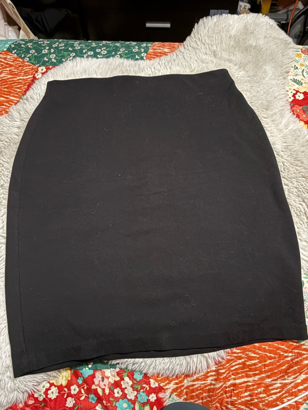 Philosophy Sleek Black Pencil Skirt
